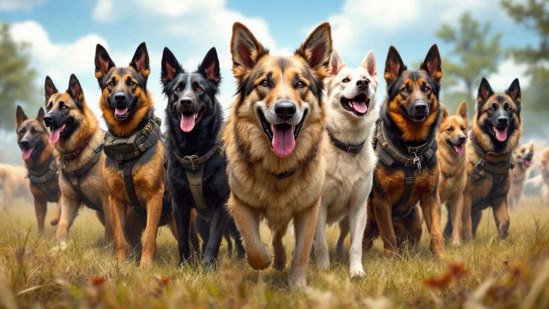 10 races de chiens adaptées au travail mais pas du tout à la vie en famille !