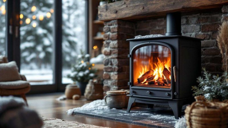 Vitre de poêle noire ? 3 solutions magiques pour ne plus frotter des heures cet hiver