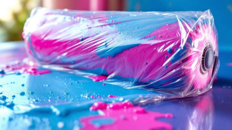 Peinture : l&rsquo;astuce du rouleau dans le frigo pour ne pas le laver entre deux couches