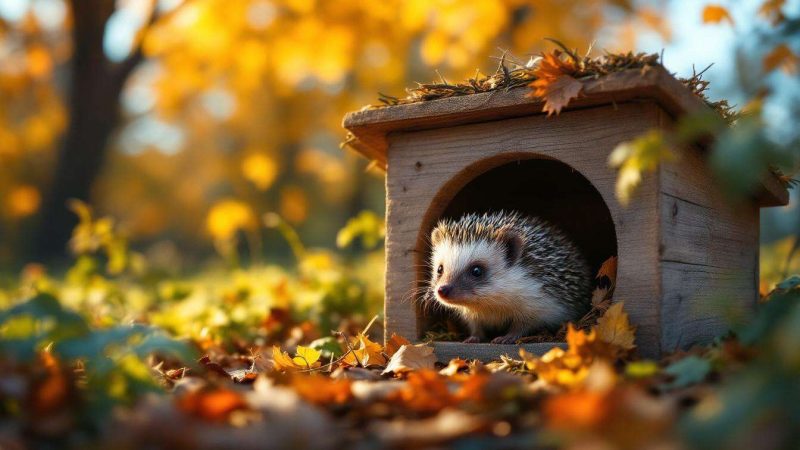 Avant la prochaine nuit glaciale, placez ceci dans votre jardin pour sauver les hérissons du froid