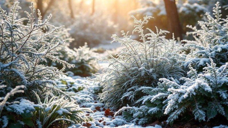 Ce qu&rsquo;il faut savoir pour choisir des plantes résistantes au froid cet hiver : astuces et erreurs à éviter pour un jardin serein