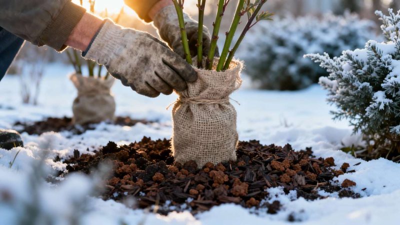 Préparez vos pivoines pour l&rsquo;hiver : astuces essentielles pour une floraison spectaculaire au printemps prochain