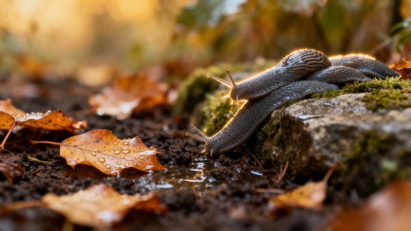 Les limaces, alliées insoupçonnées du potager : comment elles enrichissent le sol et boostent la biodiversité en automne