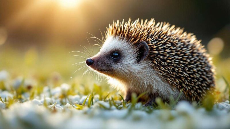 Si vous croisez un hérisson en plein jour en janvier voici le geste d&rsquo;urgence pour le sauver