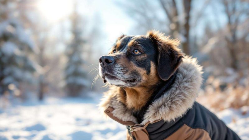 À partir de quel degré votre chien a-t-il vraiment besoin d&rsquo;un manteau pour sortir