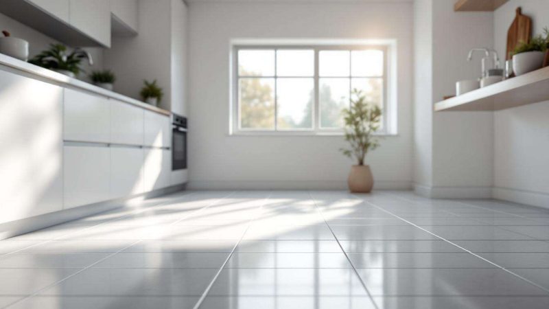 Vos joints de carrelage redeviendront blancs en 5 minutes avec ces deux ingrédients de cuisine