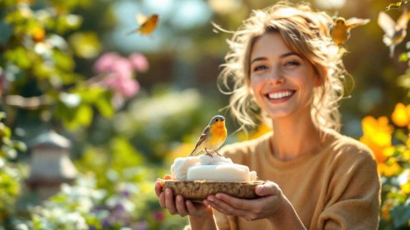 Pourquoi une simple chaussette avec du savon peut sauver vos oiseaux