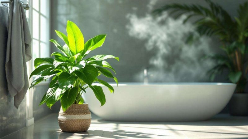 Cette plante capable de stopper la moisissure devient la solution naturelle idéale pour les salles de bain et pièces humides