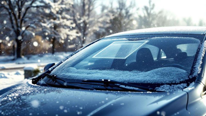 Le geste méconnu qui empêche le givre de revenir sur le pare-brise chaque matin
