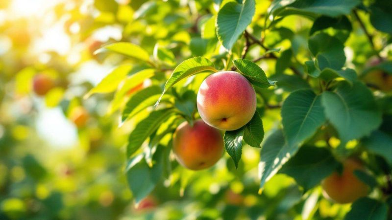 Pêcher : pourquoi cet arbre se taille en été et jamais en hiver