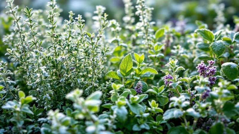 Herbes aromatiques rustiques : cinq variétés qui survivent à l&rsquo;hiver sans protection