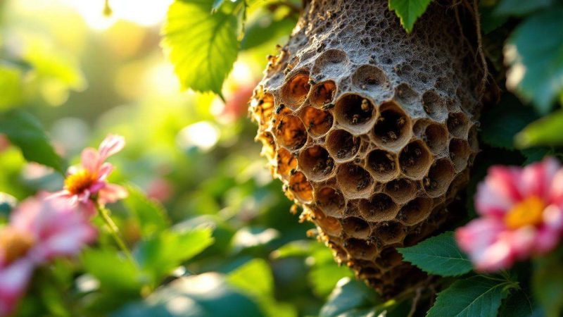 Nid de guêpes au jardin : pourquoi le détruire est presque toujours interdit et rarement utile