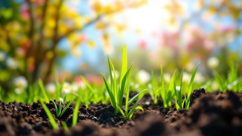 Semer du gazon au printemps : pourquoi la température du sol importe plus que la date
