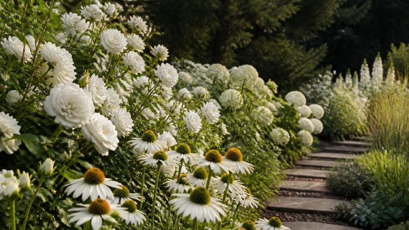 Les plus belles plantes à fleurs blanches pour l&rsquo;extérieur
