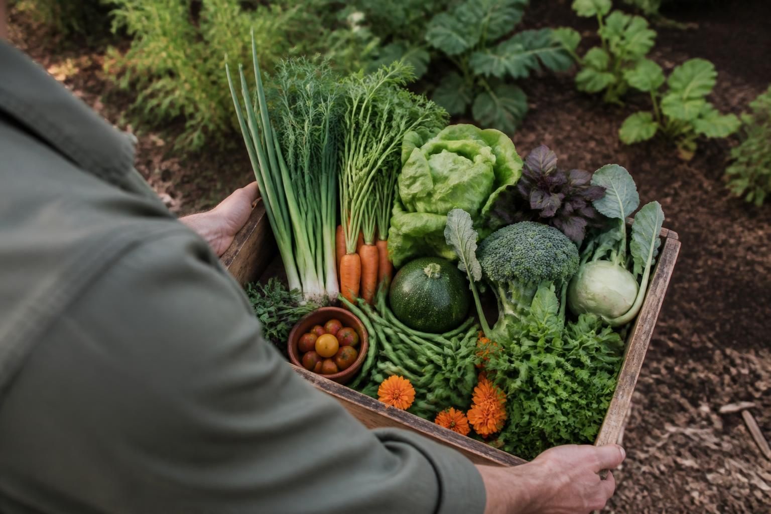 Tableau des associations de légumes au potager