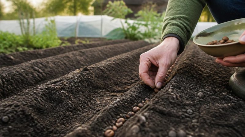 Semer des fèves au potager : guide complet 2026