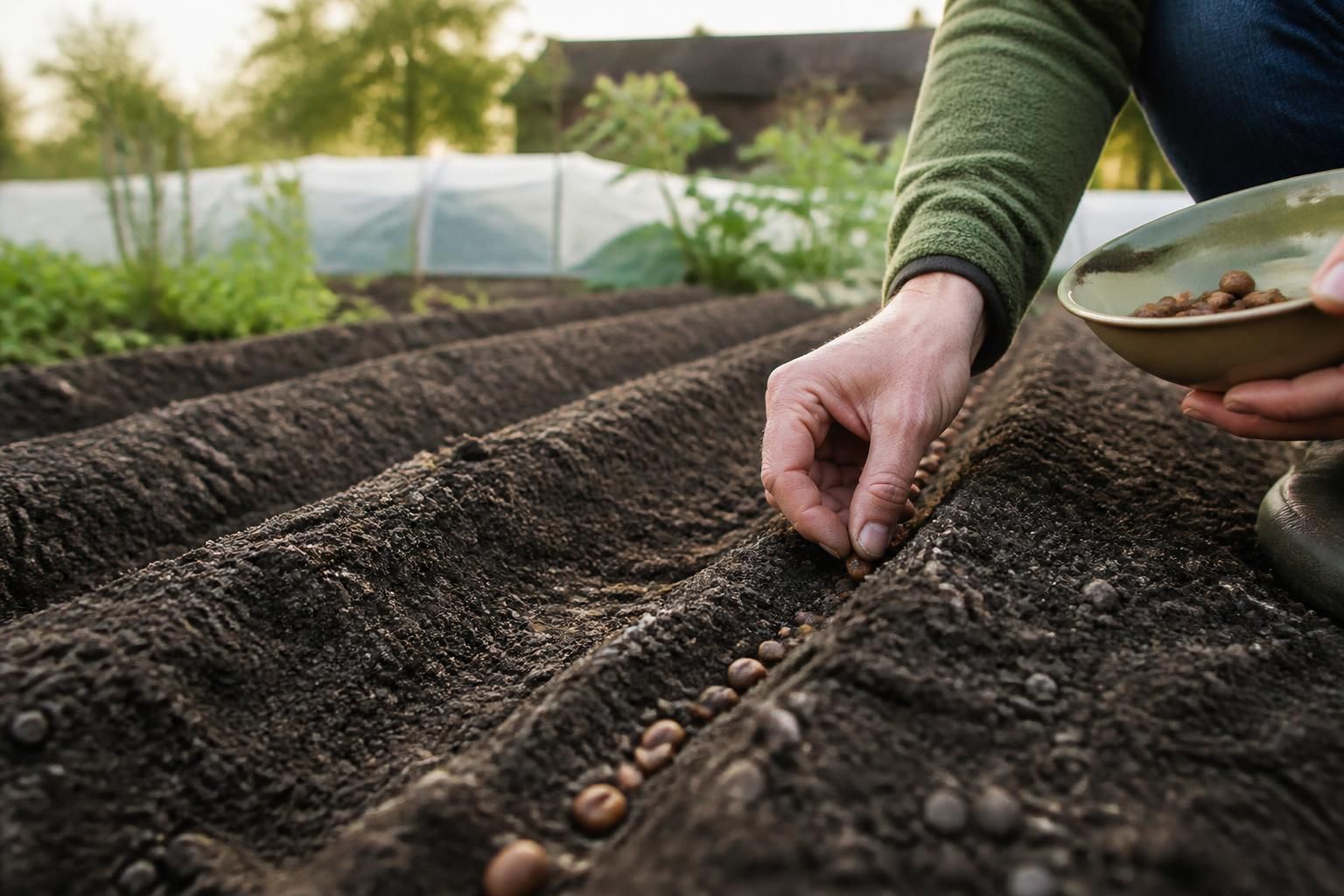 Semer des fèves au potager : guide complet 2026